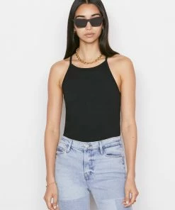 Frame-denim Le Mid Rise Cami -- Noir