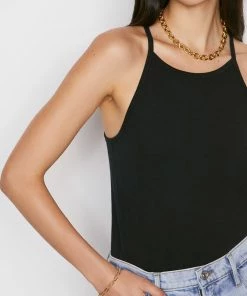 Frame-denim Le Mid Rise Cami -- Noir