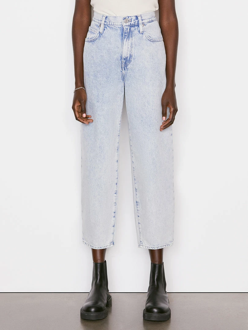 Hot Sale β€οΈ Frame-denim Ultra High Rise Barrel -- Whisper 𧨠1 Frame-denim Ultra High Rise Barrel -- Whisper