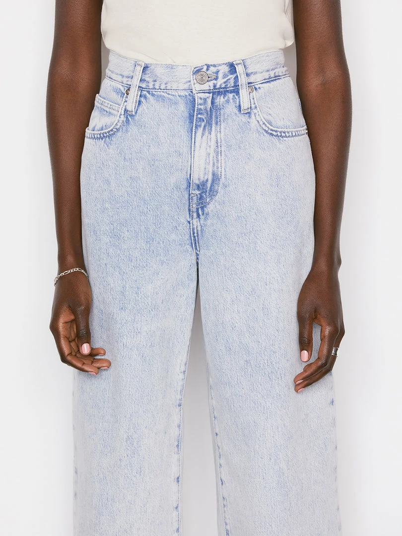 Hot Sale β€οΈ Frame-denim Ultra High Rise Barrel -- Whisper 𧨠3 Frame-denim Ultra High Rise Barrel -- Whisper