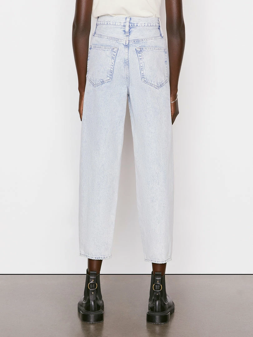 Hot Sale β€οΈ Frame-denim Ultra High Rise Barrel -- Whisper 𧨠8 Frame-denim Ultra High Rise Barrel -- Whisper