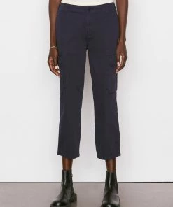 Frame-denim Relaxed Utility Pant -- Washed Navy