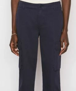 Frame-denim Relaxed Utility Pant -- Washed Navy