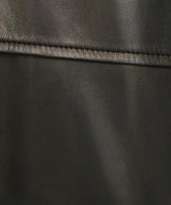 New 🥰 Frame-denim Men Cargo Leather Short -- Noir 🥰 12 Frame-denim Men Cargo Leather Short -- Noir