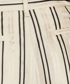 Frame-denim High Rise Safari Pant -- Vanilla Multi