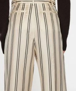 Frame-denim High Rise Safari Pant -- Vanilla Multi