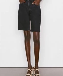 Frame-denim High Rise Bermuda -- Inkwell Women