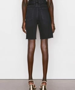 Frame-denim High Rise Bermuda -- Inkwell Women