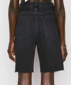 Frame-denim High Rise Bermuda -- Inkwell Women