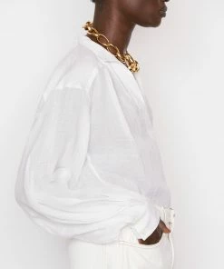 Frame-denim Kaftan Popover -- Blanc Women