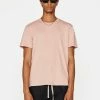 Frame-denim Frame Logo Tee -- Dress Rose Men