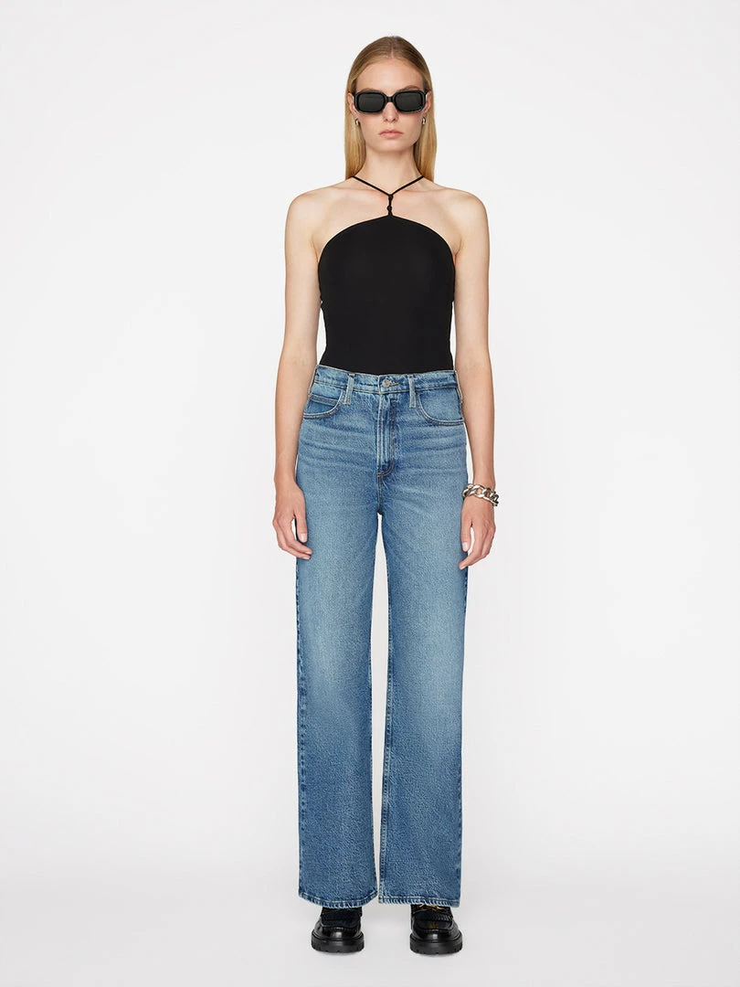 Best Sale π Frame-denim π© Women Delicate Knot Bodysuit -- Noir β 2 Frame-denim Women Delicate Knot Bodysuit -- Noir