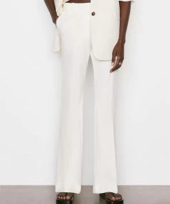 Frame-denim Le High Flare Trouser -- Blanc Women