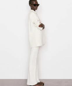 Frame-denim Le High Flare Trouser -- Blanc Women