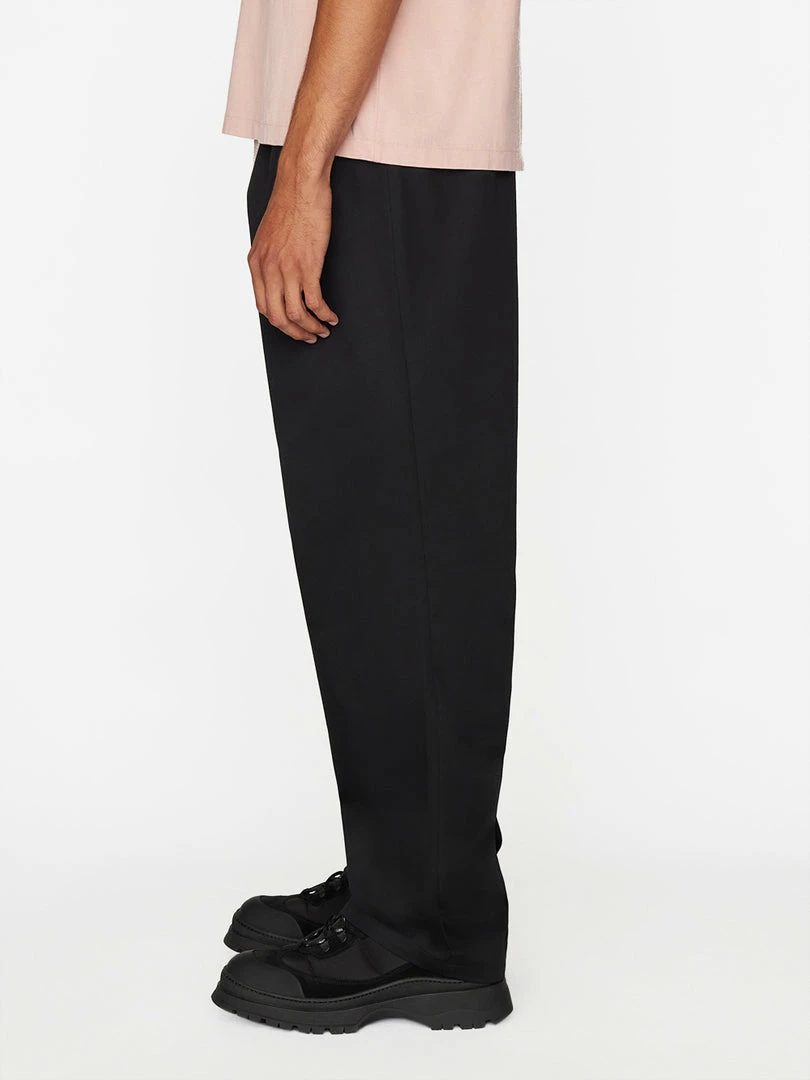 Discount π Frame-denim Cotton Wide Trouser -- Noir β¨ 5 Frame-denim Cotton Wide Trouser -- Noir