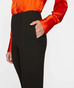 Discount ๐ฅ Frame-denim ๐ฉ Women Pintuck Jersey Trouser -- Noir Multi ๐งจ 9 Frame-denim Women Pintuck Jersey Trouser -- Noir Multi