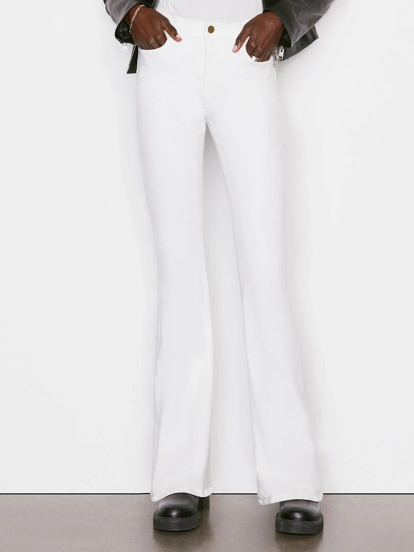 Deals ๐ Frame-denim ๐ฉ Women Le High Flare -- Blanc โญ 1 Frame-denim Women Le High Flare -- Blanc