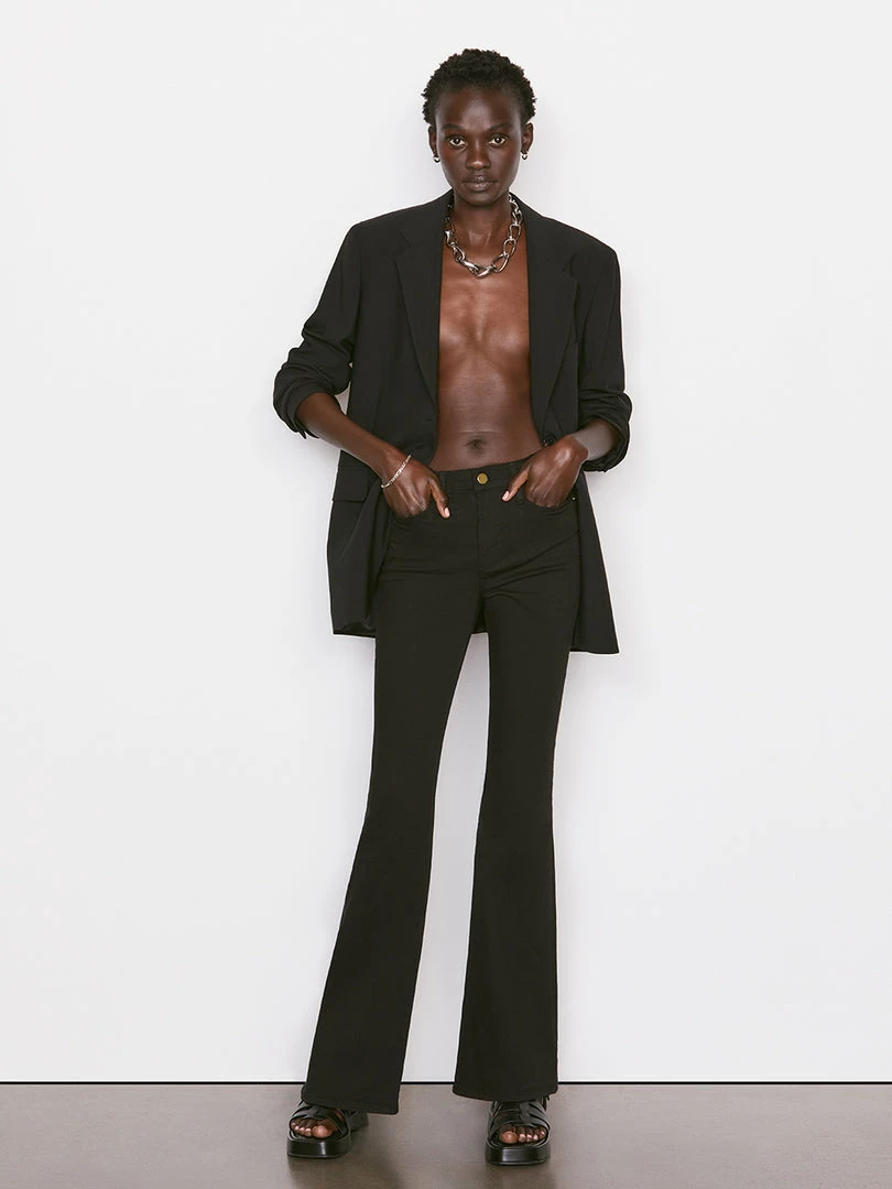 Discount ๐ Frame-denim Le High Flare -- Film Noir ๐ 2 Frame-denim Le High Flare -- Film Noir