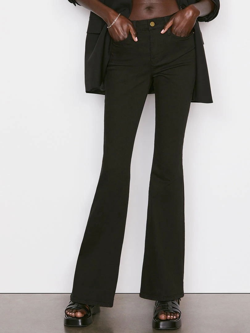 Discount ๐ Frame-denim Le High Flare -- Film Noir ๐ 1 Frame-denim Le High Flare -- Film Noir