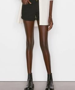 Frame-denim Le Cut Off -- Noir