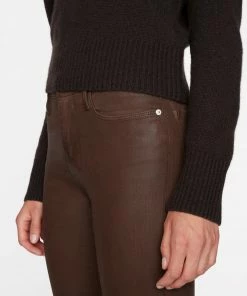 Frame-denim Women Le Sylvie -- Dark Chocolate