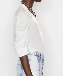 Frame-denim Gillian Top -- Off White