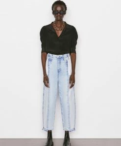 Frame-denim Gillian Top -- Noir