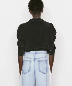 Best Pirce โจ Frame-denim Gillian Top -- Noir ๐ 15 Frame-denim Gillian Top -- Noir