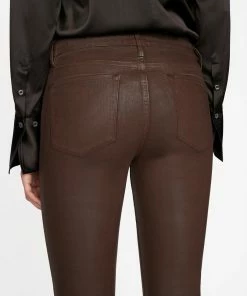 Frame-denim Le Crop Mini Boot -- Dark Chocolate