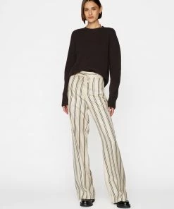 Frame-denim Clean Crewneck Sweater -- Americano Women