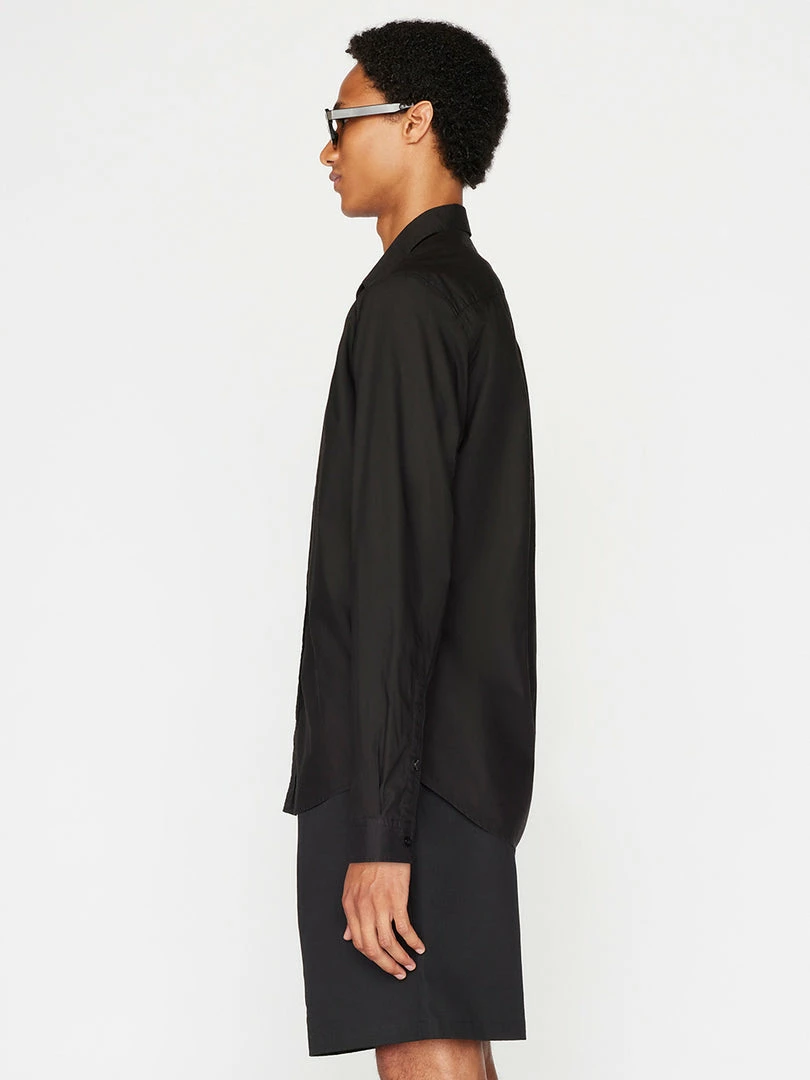 Cheapest 😉 Frame-denim Classic Poplin 👕 Shirt -- Noir 👏 2 Frame-denim Classic Poplin Shirt -- Noir