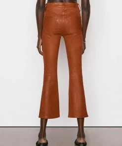 Cheap π Frame-denim π© Women Leather Le Crop Mini Boot -- Tobacco β¨ 10 Frame-denim Women Leather Le Crop Mini Boot -- Tobacco