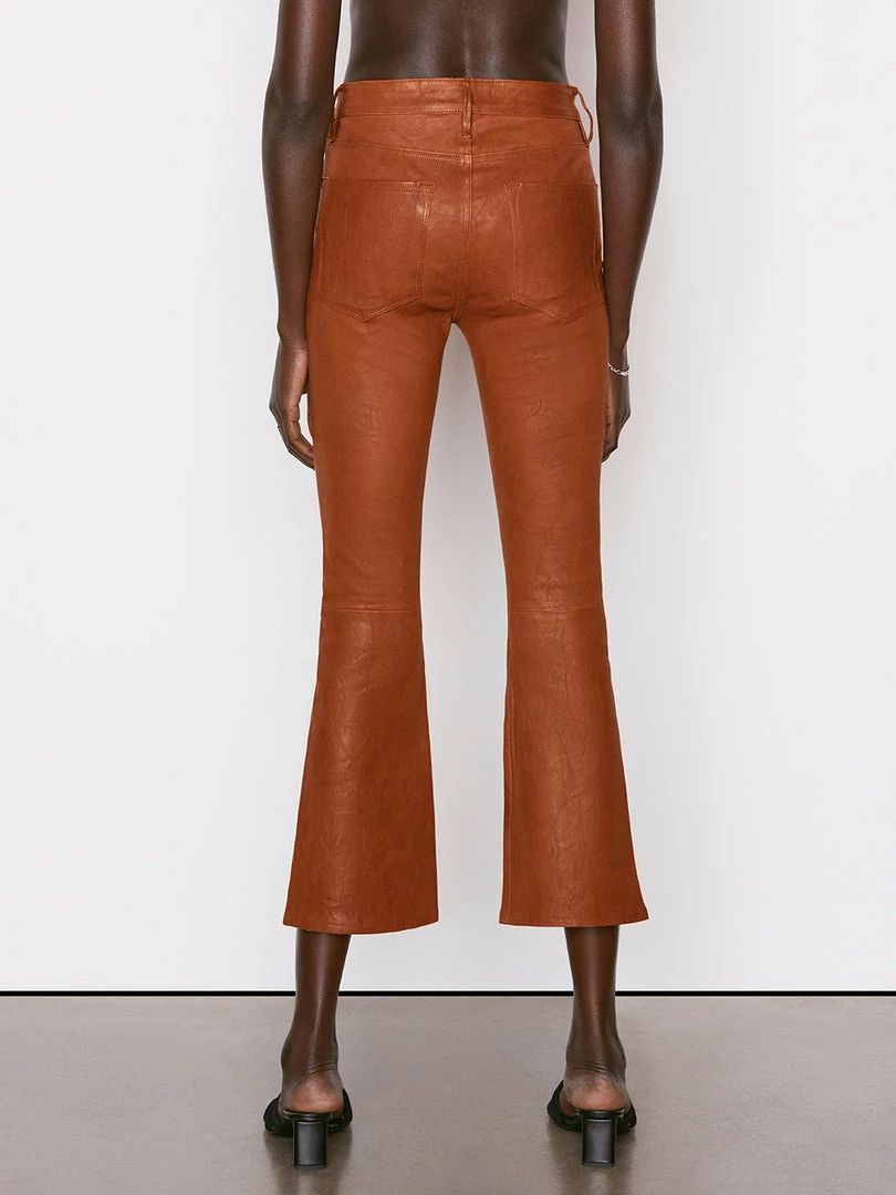 Cheap π Frame-denim π© Women Leather Le Crop Mini Boot -- Tobacco β¨ 5 Frame-denim Women Leather Le Crop Mini Boot -- Tobacco