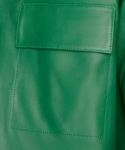 Top 10 ๐คฉ Frame-denim Men Short Sleeve Leather ๐ Shirt -- ๐ Dress Green ๐ 11 Frame-denim Men Short Sleeve Leather Shirt -- Dress Green