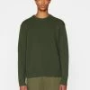 Frame-denim Men The Cashmere Crewneck Sweater -- Military Green