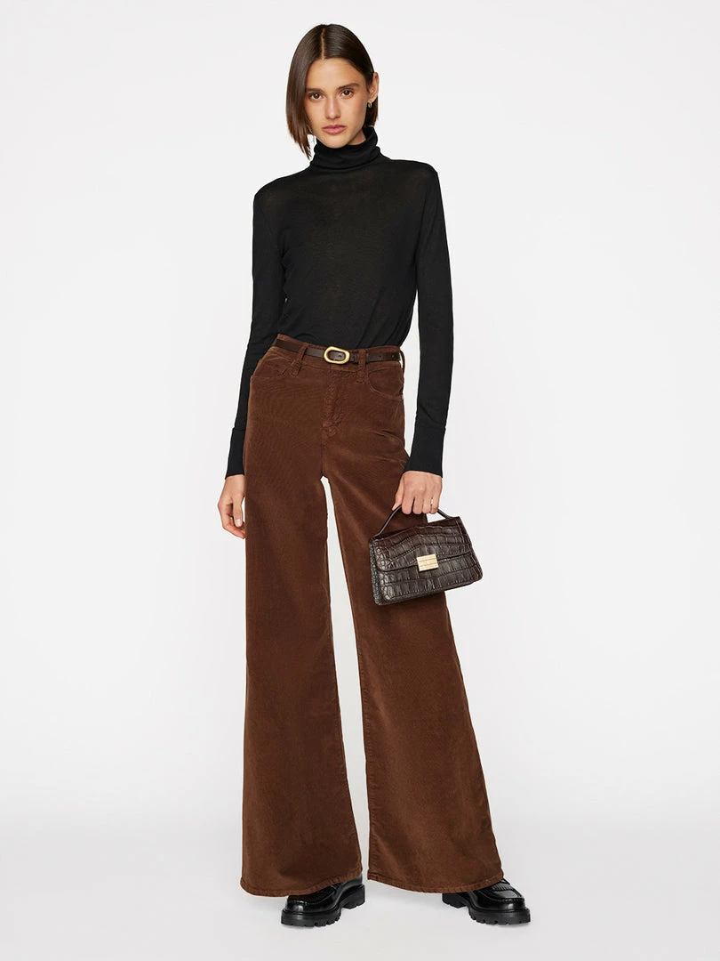 Buy π₯° Frame-denim Le Palazzo -- Dark Chocolate π 2 Frame-denim Le Palazzo -- Dark Chocolate