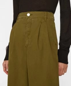 Frame-denim Women Pleated Chino -- Surplus