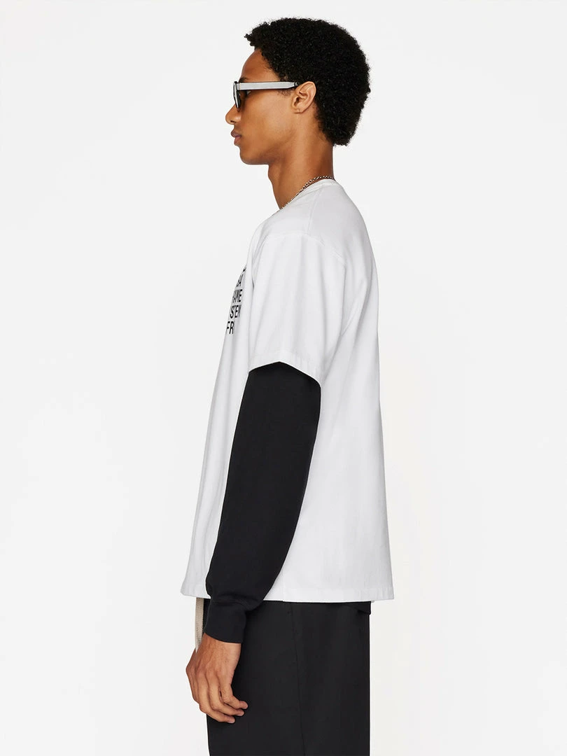 Brand new 🤩 Frame-denim Frame Graphic Tee -- Blanc Men 🔥 5 Frame-denim Frame Graphic Tee -- Blanc Men