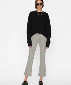 Frame-denim Le Crop Mini Boot -- Pine Plaid