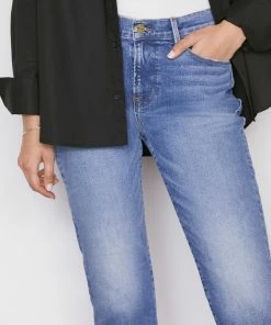 Frame-denim Women Le High Straight -- Bixby