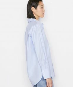 Frame-denim The Oversized Shirt -- Oxford Blue Women