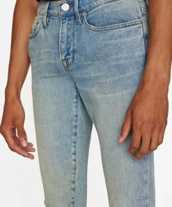 Frame-denim L'Homme Skinny -- Aspen Rips