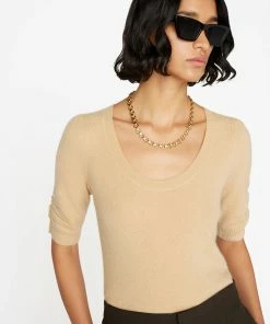Deals ๐ Frame-denim Scoop Neck Sweater -- Taupe ๐ฉ Women ๐งจ 9 Frame-denim Scoop Neck Sweater -- Taupe Women