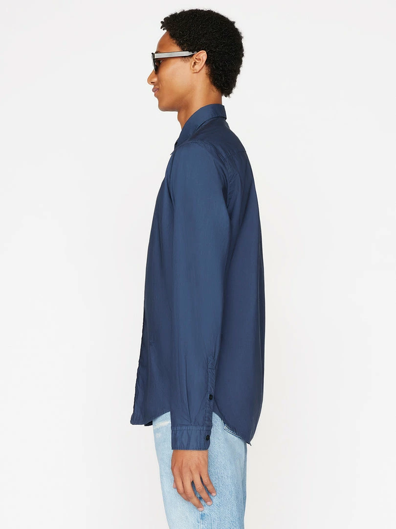 Outlet โจ Frame-denim Classic Poplin ๐ Shirt -- ๐ Dress Blue Men ๐ 5 Frame-denim Classic Poplin Shirt -- Dress Blue Men