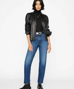 Frame-denim Le High 'N' Tight Straight -- Hallam