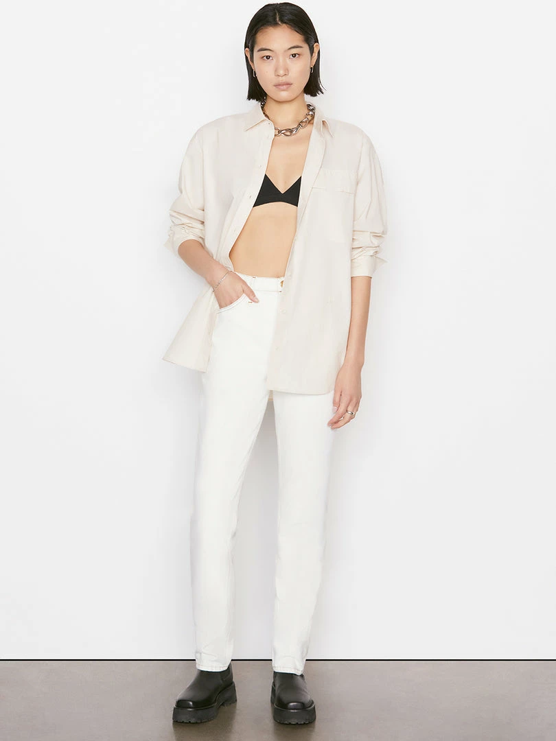 Best Sale 😍 Frame-denim Le Italien True Straight -- Blanc 👩 Women 😀 2 Frame-denim Le Italien True Straight -- Blanc Women