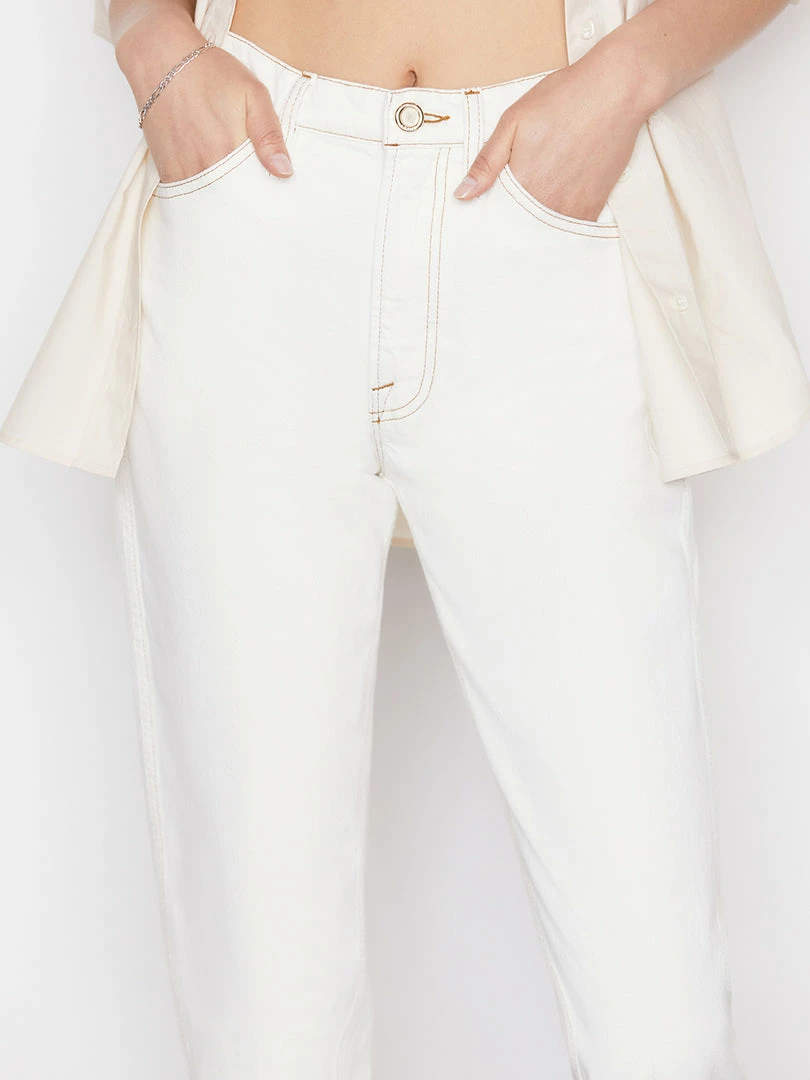 Best Sale 😍 Frame-denim Le Italien True Straight -- Blanc 👩 Women 😀 3 Frame-denim Le Italien True Straight -- Blanc Women