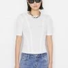 Frame-denim Women Reverse Seam Tee -- Blanc