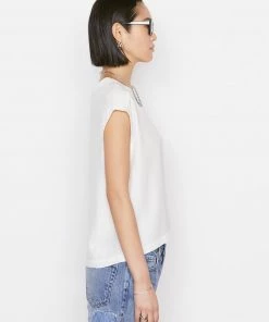 Best reviews of โ Frame-denim Washable Silk Oversized Tee -- Off White ๐ฉ Women ๐ 11 Frame-denim Washable Silk Oversized Tee -- Off White Women