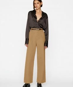 Frame-denim Pleated Chino -- Camel Women